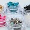 GemDUO™ 8mm 2-Hole Czech Glass Diamond Beads